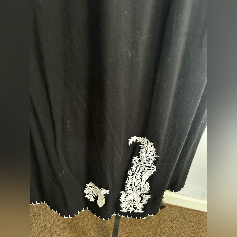 Grace Elements Spring Midi Dress Embroidered Bohe… - image 7